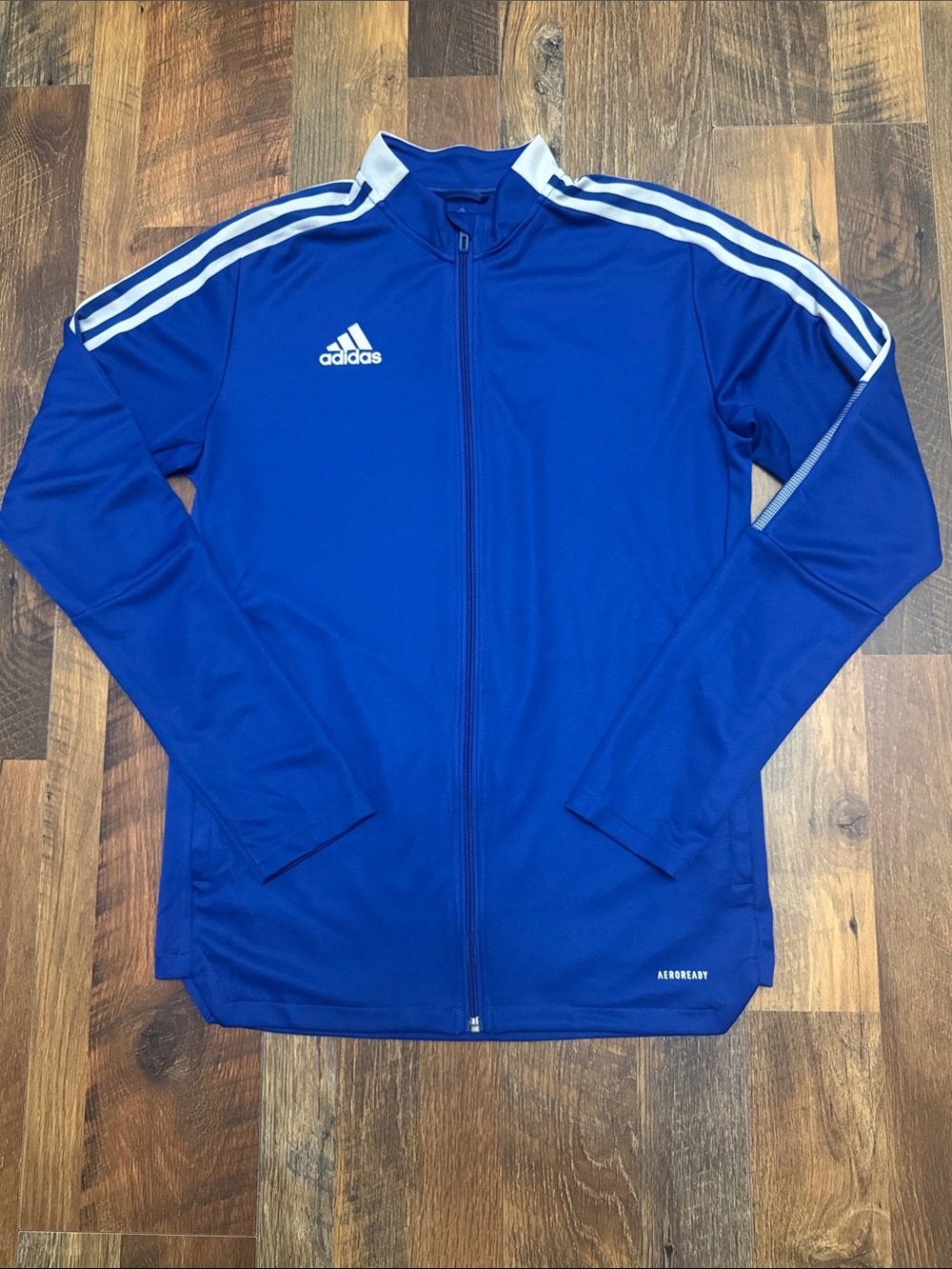adidas Tiro 21 Track Jacket Men’s M Royal Blue White AEROREADY
